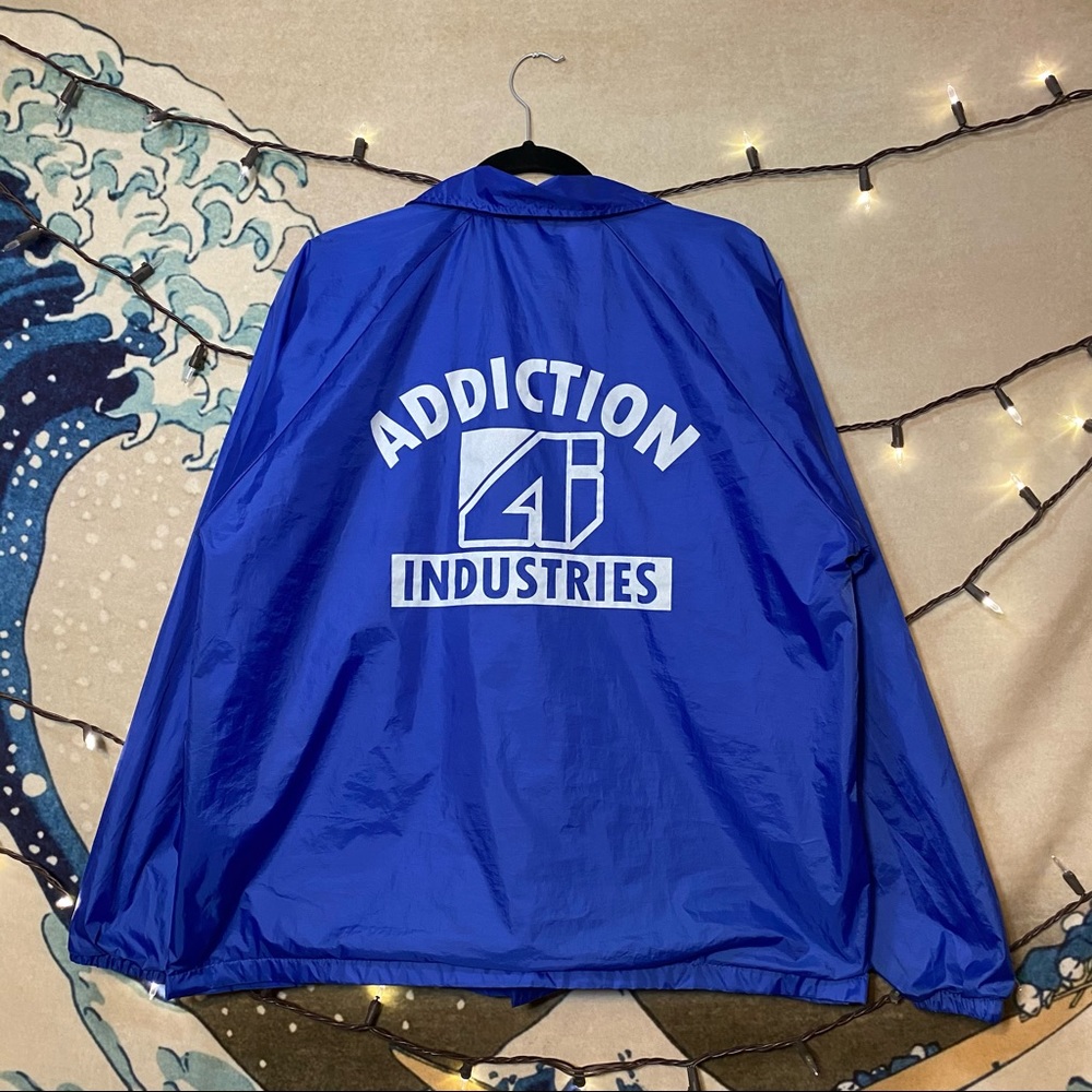 Augusta “Addiction Industries” Windbreaker Size L